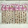 5D cartoon nail stickers, cartoon fruit cute embossed nail stickers, three-dimensional nail stickers details Picture